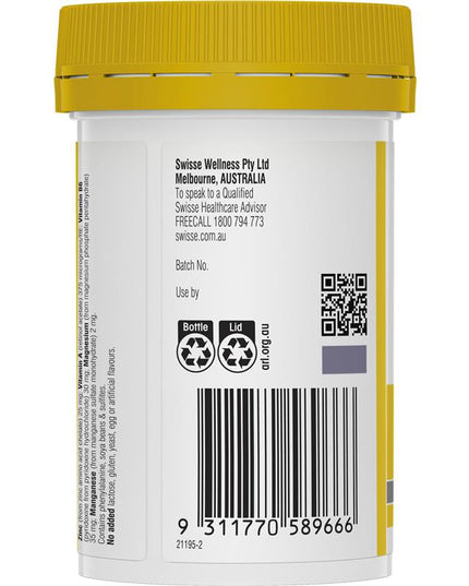 Swisse Zinc+ 60 Tablets