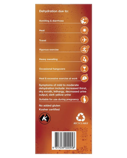 Hydralyte Rehydration Orange Flavoured Ice Blocks 16 Pack