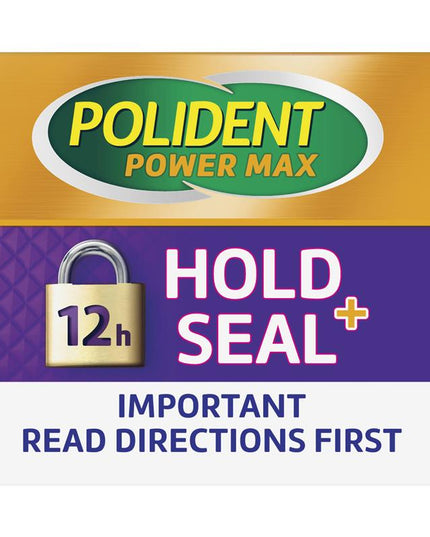 Polident MAX SEAL Denture Adhesive Cream 40g