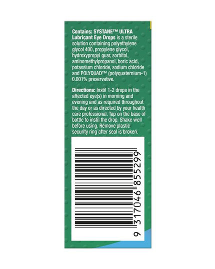 Systane Ultra Lubricant Eye Drops 10ml