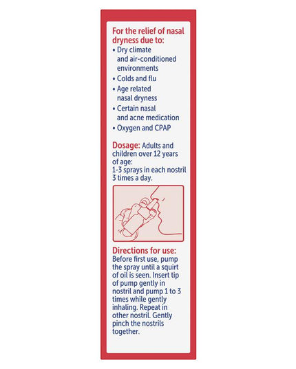 Fess Dry Nose Oil Nasal Spray 10ml
