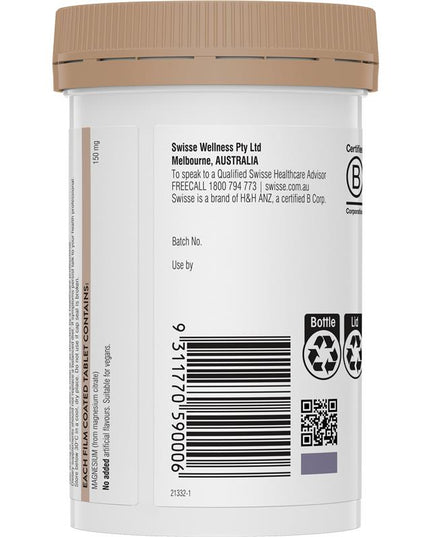 Swisse Ultiboost Magnesium 120 Tablets