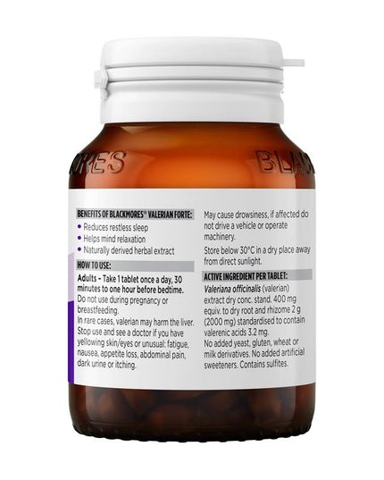 Blackmores Valerian Forte 60 Tablets