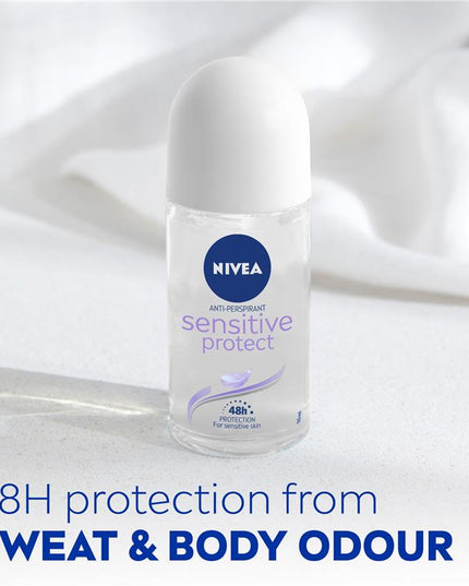 NIVEA Sensitive Protect 48H Roll On Deodorant 50ml