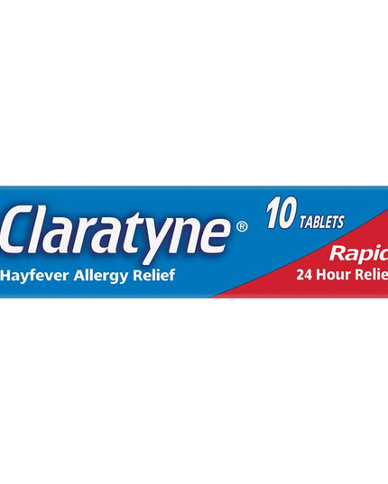 Claratyne Allergy Hayfever Relief Antihistamine Tablets 10 pack
