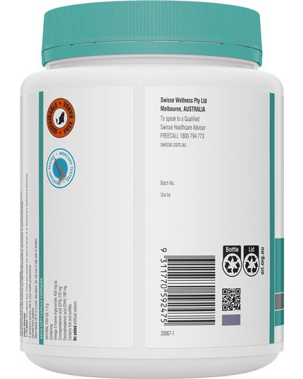 Swisse Ultiboost Odourless High Strength Wild Fish Oil 1500mg 400 Capsules