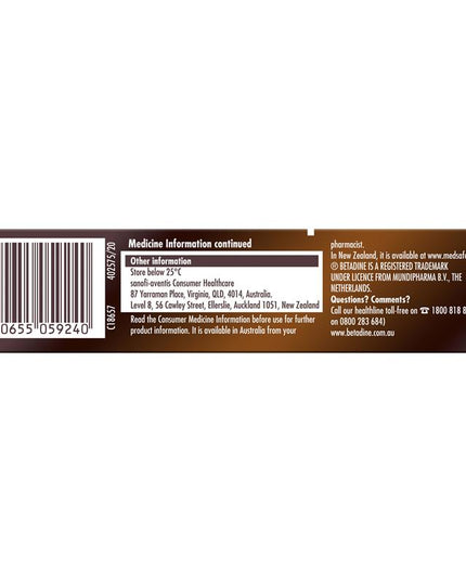 Betadine Antiseptic Ointment Cream 25g