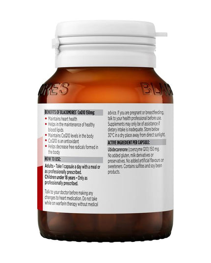 Blackmores CoQ10 150mg 30 Capsules