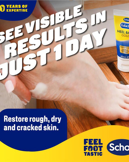 Scholl Eulactol Heel Balm Gold 60ml