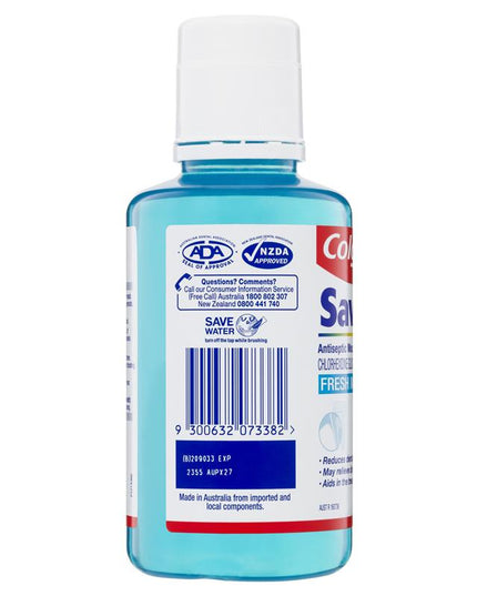 Colgate Savacol Mouthwash Fresh Mint 300mL