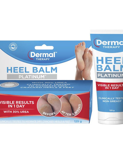 Dermal Therapy Heel Balm Platinum 125g