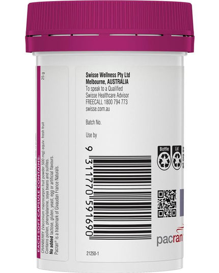 Swisse Cranberry 25000mg 30 Capsules