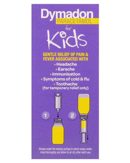 Dymadon for Kids Orange 2 years - 12 years 200mL