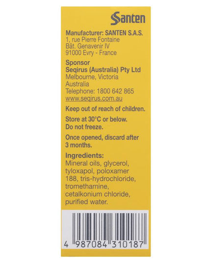 Cationorm Preservative Free Eye Drops 10ml