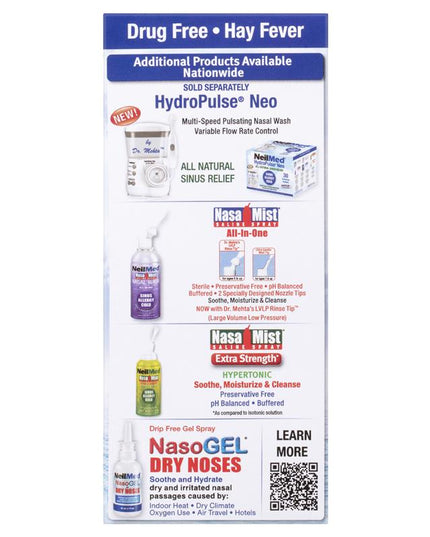 NeilMed Sinus Rinse 120 Sachets