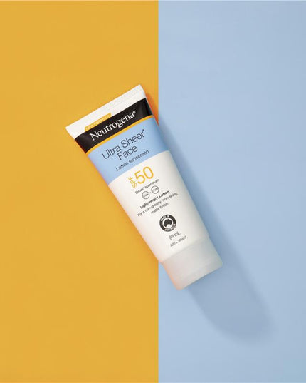 Neutrogena Ultra Sheer Face Lotion Sunscreen SPF 50 88ml