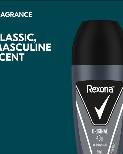 REXONA Men Antiperspirant Roll On Deodorant Original 50ml