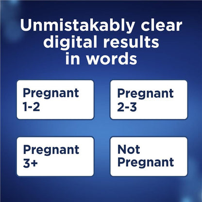 Clearblue Digital Pregnancy Test Weeks Indicator 2 Tests