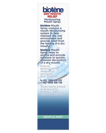 Biotene Dry Mouth Relief Spray Gentle Mint 50ml