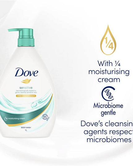 Dove Sensitive Body Wash 1 Litre