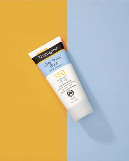 Neutrogena Ultra Sheer Body Lotion Sunscreen SPF 50 85ml