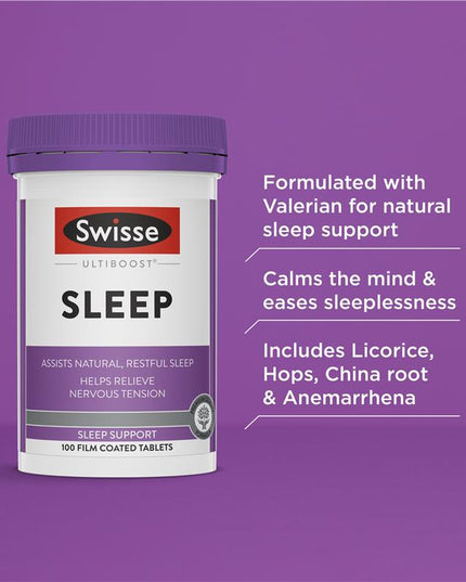 Swisse Ultiboost Sleep 100 Tablets