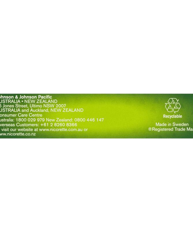 Nicorette Quit Smoking Regular Strength Nicotine Gum Classic 30 Pack