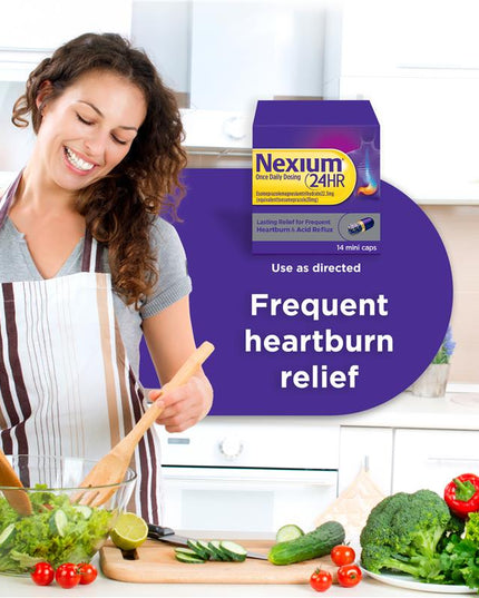Nexium 24hr 20mg 14 Mini Capsules
