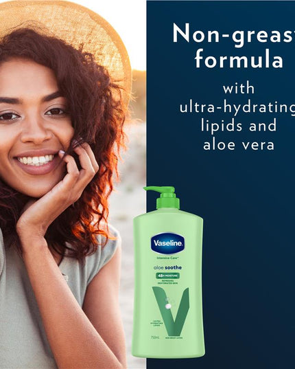 Vaseline Intensive Care Body Lotion Aloe Soothe 750ml
