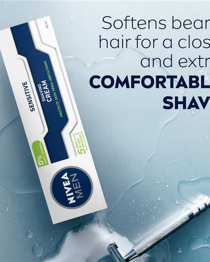 NIVEA MEN Sensitive Shaving Cream Instant Protection 100ml