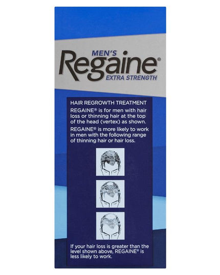 Regaine Men's Extra Strength Minoxidil Hair Regrowth Treatment 4 x 60mL