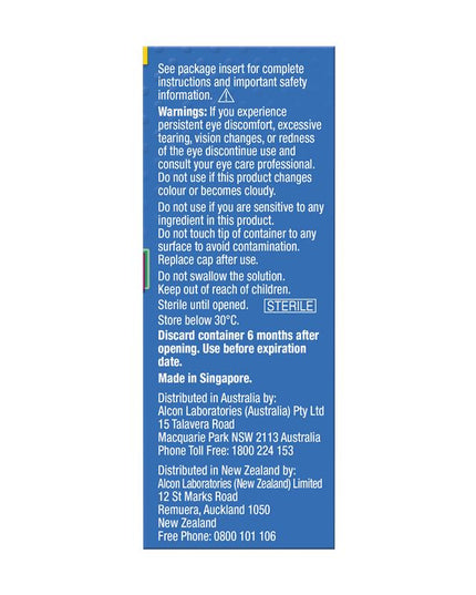 Systane Ultra Lubricant Eye Drops 10ml