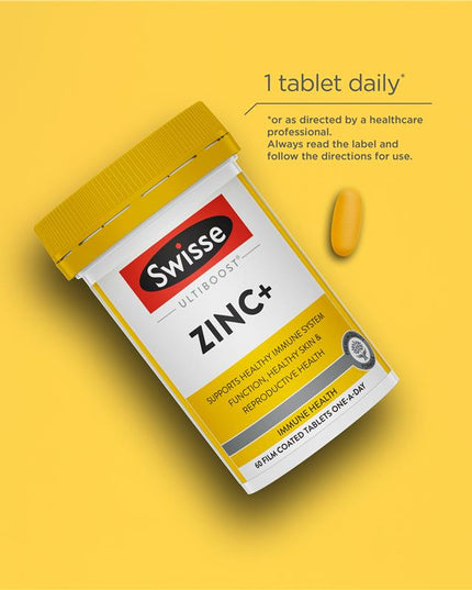 Swisse Zinc+ 60 Tablets