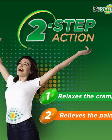 Buscopan Stomach Cramps Pain Relief 10mg Tablets 20 Pack