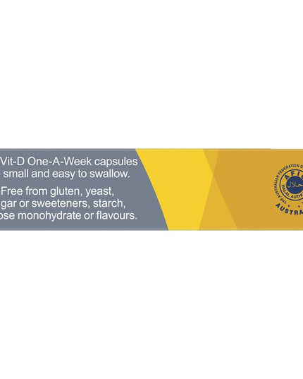 OsteVit-D Vitamin D3 7000IU 1-A-Week 10 Capsules (S3)