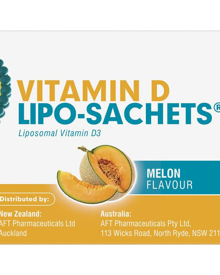 Lipo-Sachets Vitamin D Melon 5g 30 Sachets