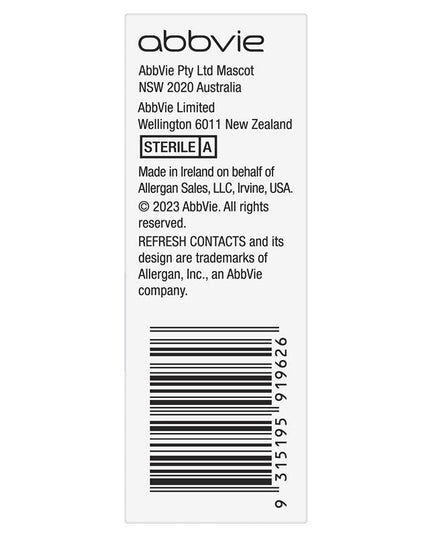 Refresh Contact Eye Drops 15ml