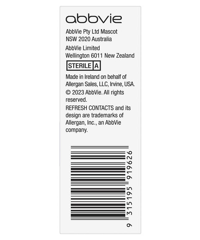 Refresh Contact Eye Drops 15ml