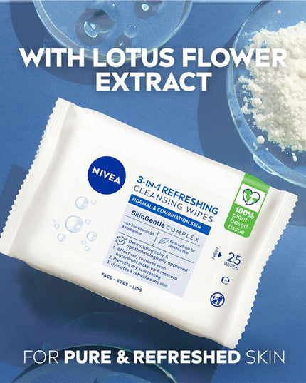 NIVEA Daily Essentials Refreshing Face Wipes 7pk