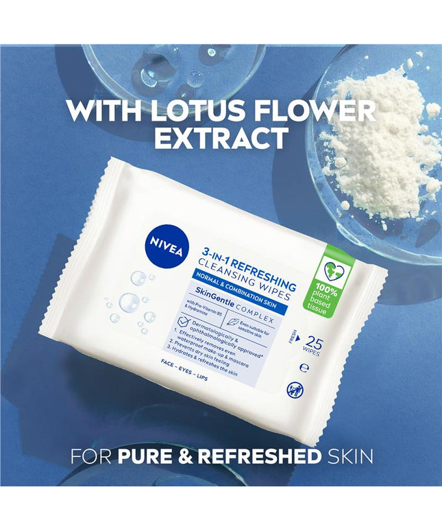 NIVEA Daily Essentials Refreshing Face Wipes 7pk