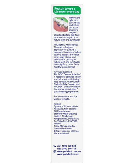 Polident Denture Cleanser Fresh Active Tablets 36