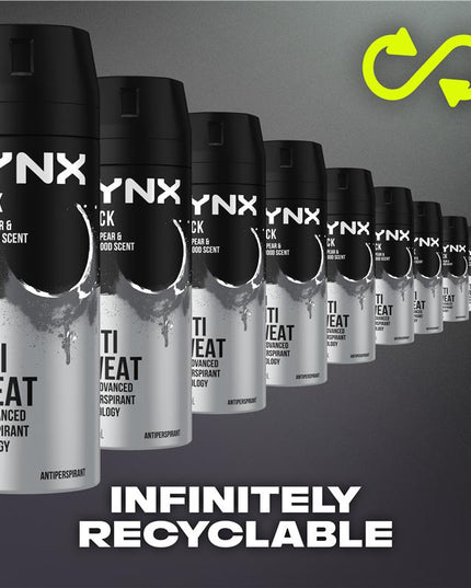 Lynx Deodorant Antiperspirant Black 165ml