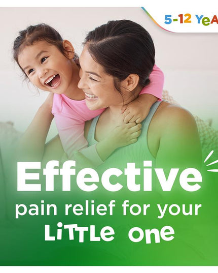 Panadol Children 5-12 Years Suspension Fever & Pain Relief Orange Flavour 200mL