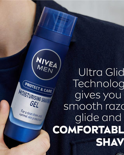 NIVEA MEN Protect & Care Shaving Gel Moisturising 200ml