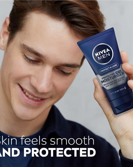 NIVEA MEN Protect & Care Face Moisturiser SPF15 75ml