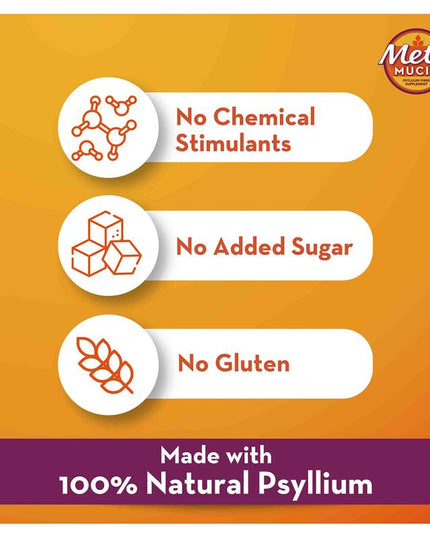 Metamucil Fibre Supplement Orange 48 Dose 528g
