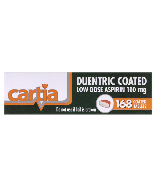Cartia 100mg Tablets 168