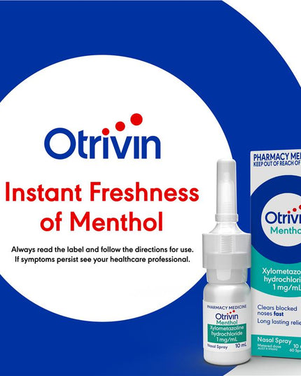 Otrivin Adult Nasal Spray Menthol 10ml