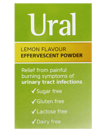 Ural Effervescent Powder Lemon 28 Sachets