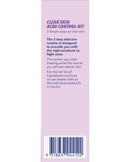 Benzac Acne Control 3 Step Acne Starter Kit